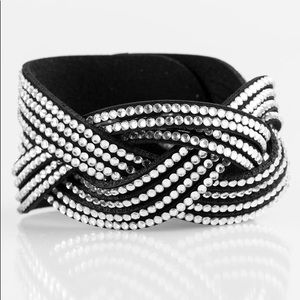 Black Wrap Bracelet